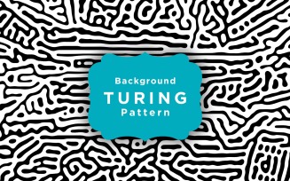 Turing Seamless Pattern Wallpaper Template