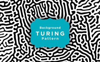 Turing Vector Seamless Pattern Template