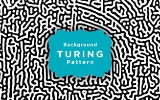 Turing Vector Seamless Pattern WallpaperTemplate