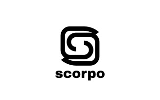 Corporate Letter S Simple Logo