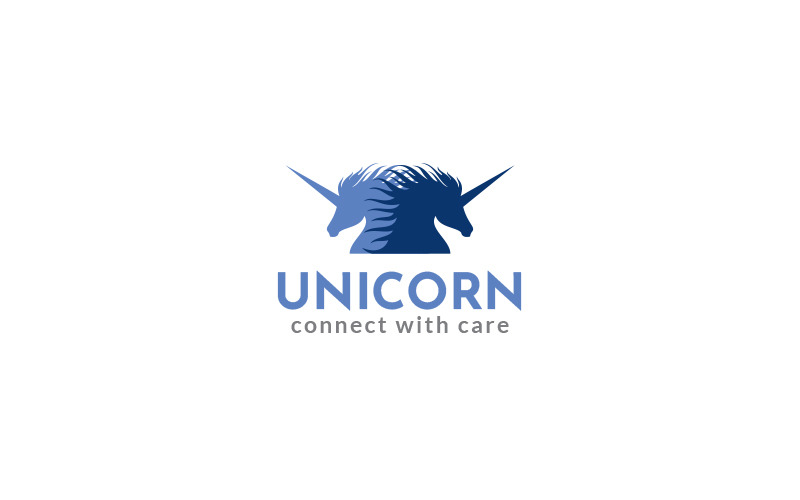 Unicorns Logo Design Template Logo Template