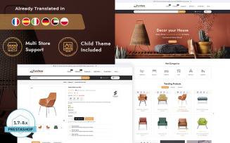 Furniture Interior art & Crafts PrestaShop Theme
