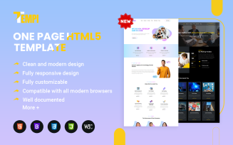 Tempi - One Page HTML5 Template