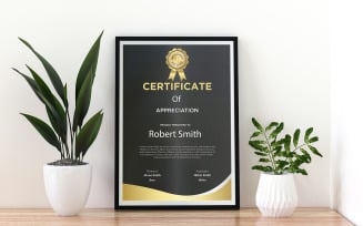 Vertical Certificate For Achievement