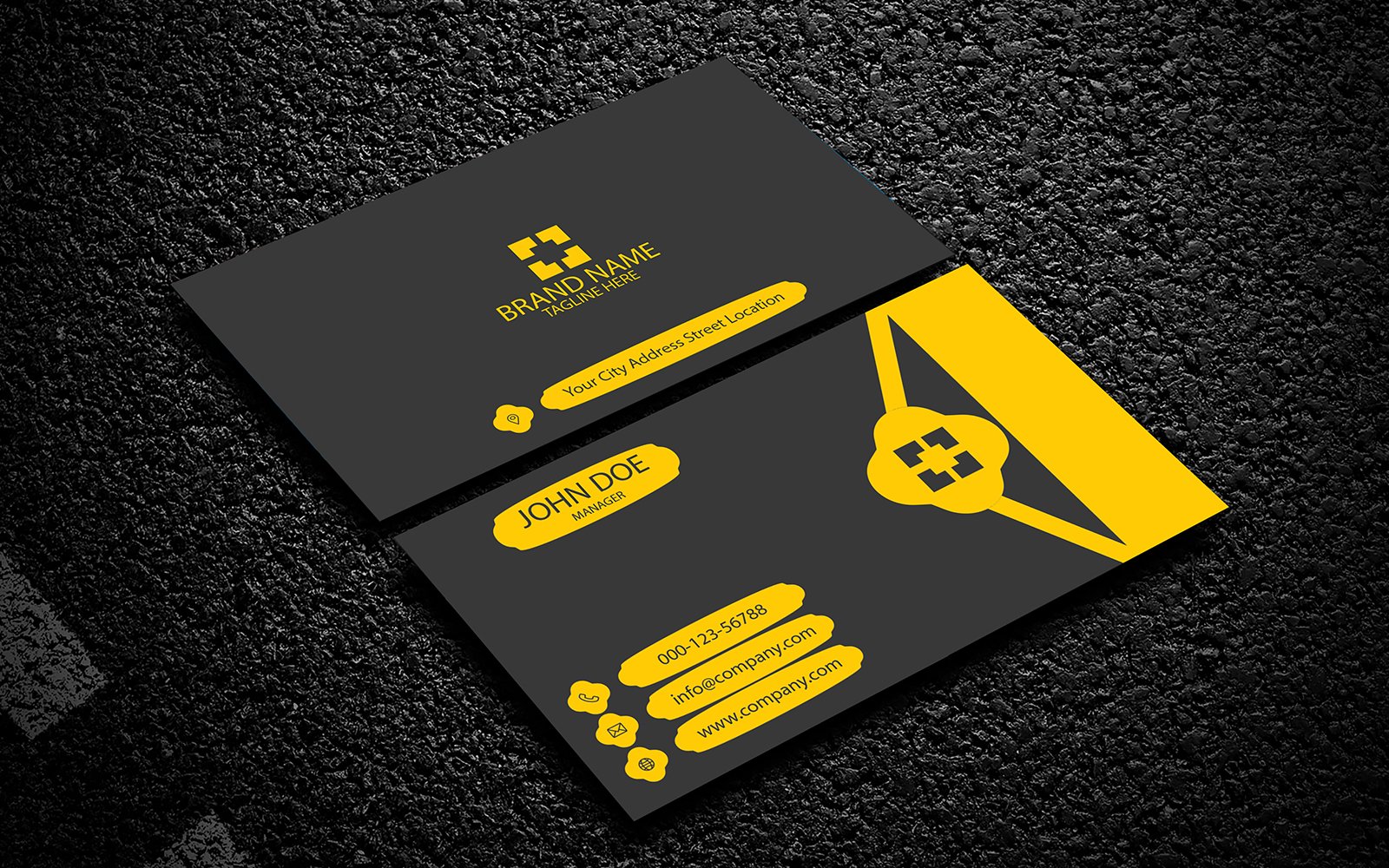 Template #207824 Card Clean Webdesign Template - Logo template Preview