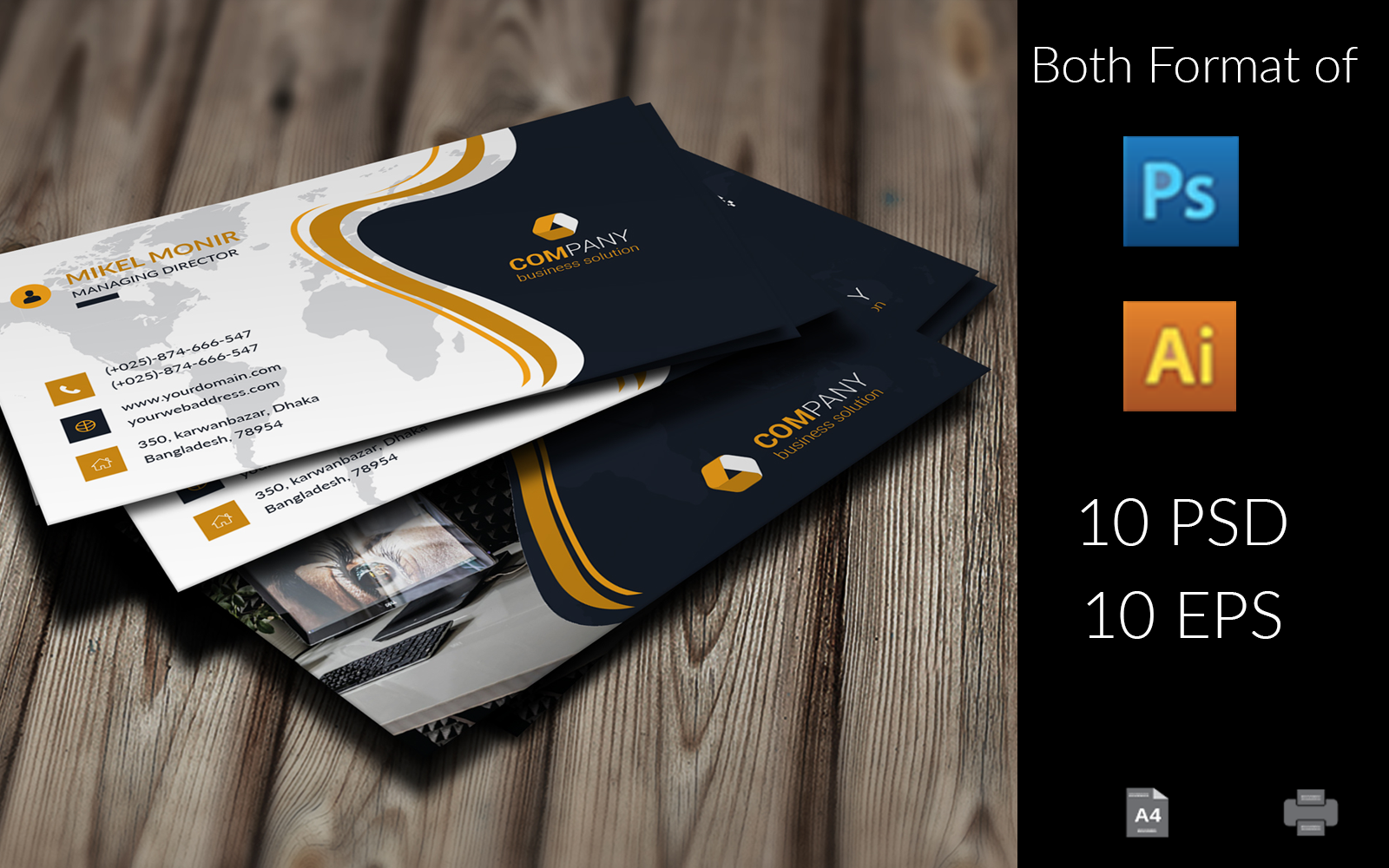 Business Card Template V.003