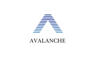Avalanche - A Letter Initial Logo Template