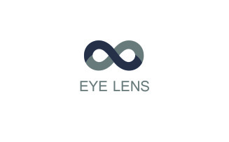 Eye Lens Logo Template - Letter SS