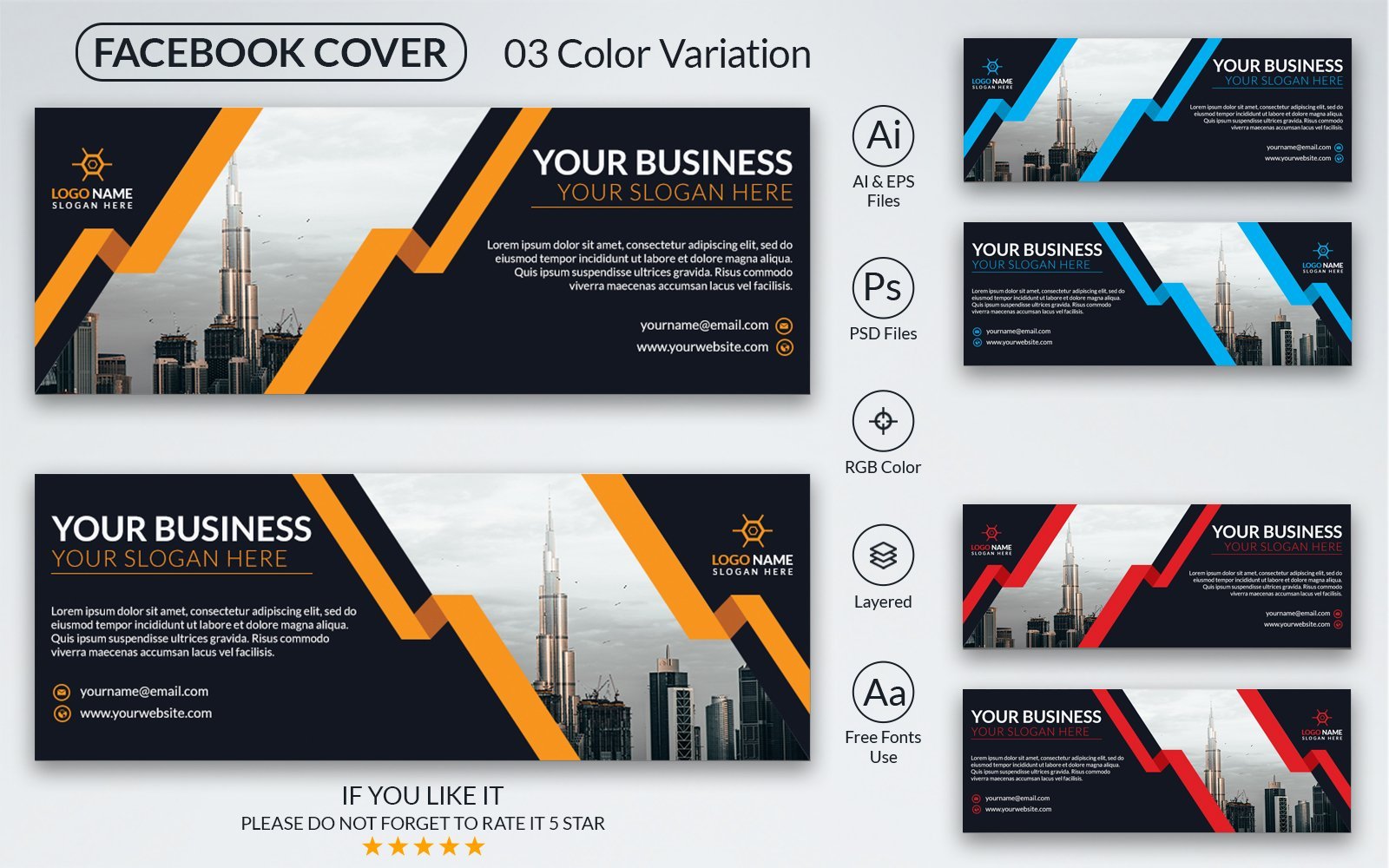 Kit Graphique #208044 Couvercle Design Divers Modles Web - Logo template Preview