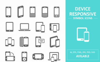 Device Responsive Symbol Icons