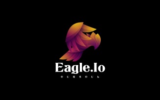 Eagle Gradient Color Logo Template