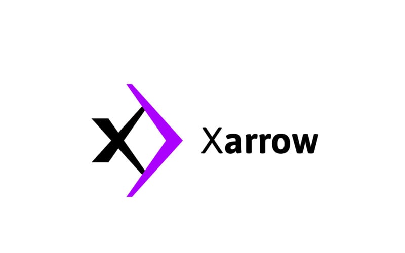Letter X Arrow Logo Corporate Logo Template