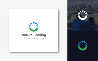 Natural Cooling – Logo Template