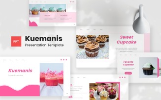 Kuemanis - Cupcake PowerPoint Template