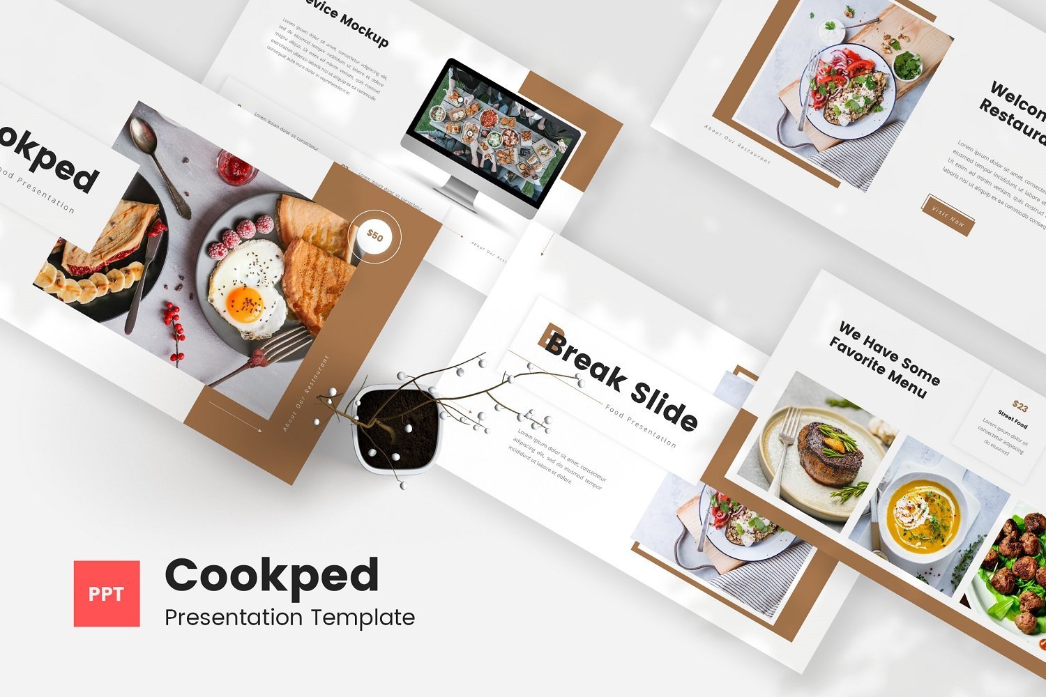 Kit Graphique #208380 Food Restaurant Divers Modles Web - Logo template Preview