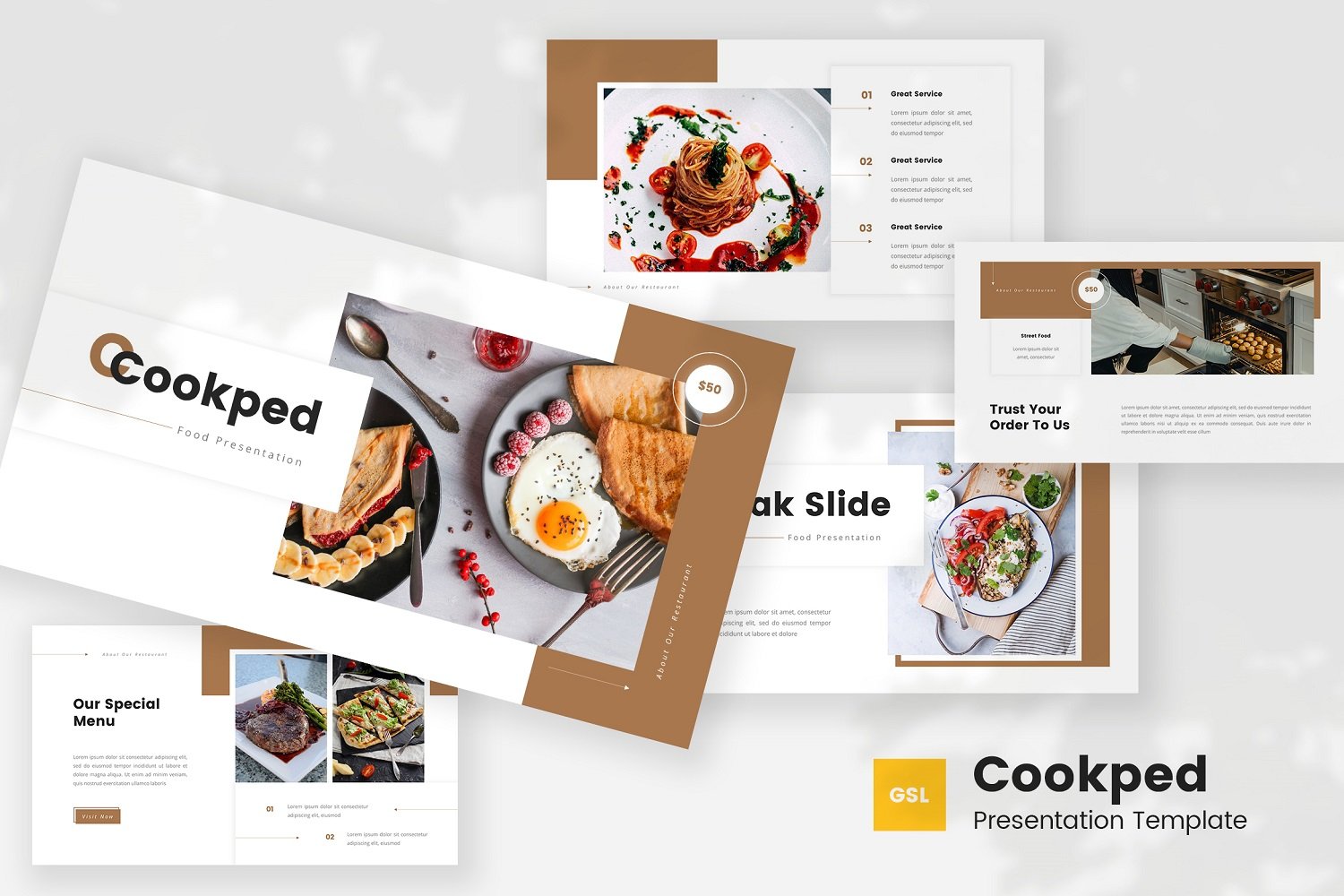 Kit Graphique #208382 Food Restaurant Divers Modles Web - Logo template Preview