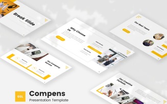 Compens — Company Profile Google Slides Template