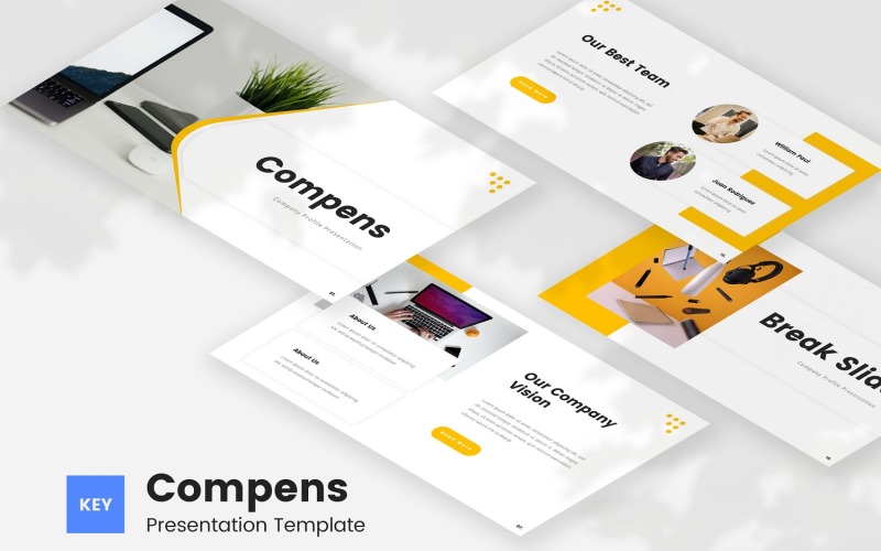 Compens — Company Profile Keynote Template