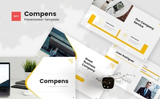 Compens — Company Profile Powerpoint Template