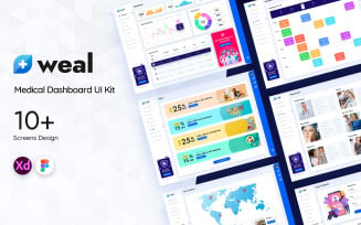 Weal Medical Dashboard UI Kit