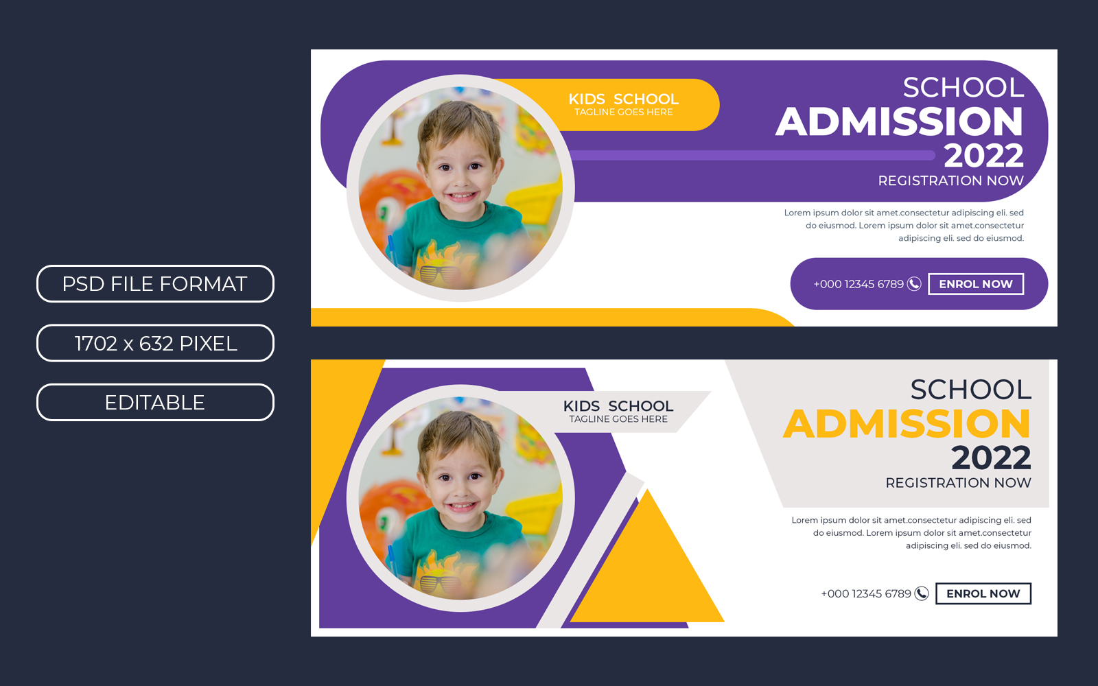 Template #208476 Business Facebook Webdesign Template - Logo template Preview