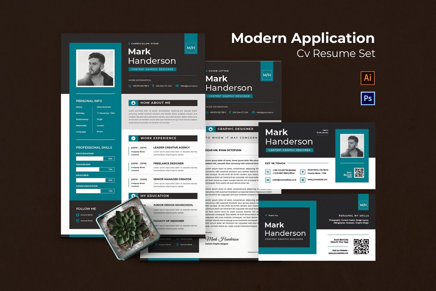 Kit Graphique #208483 Resume Travail Divers Modles Web - Logo template Preview