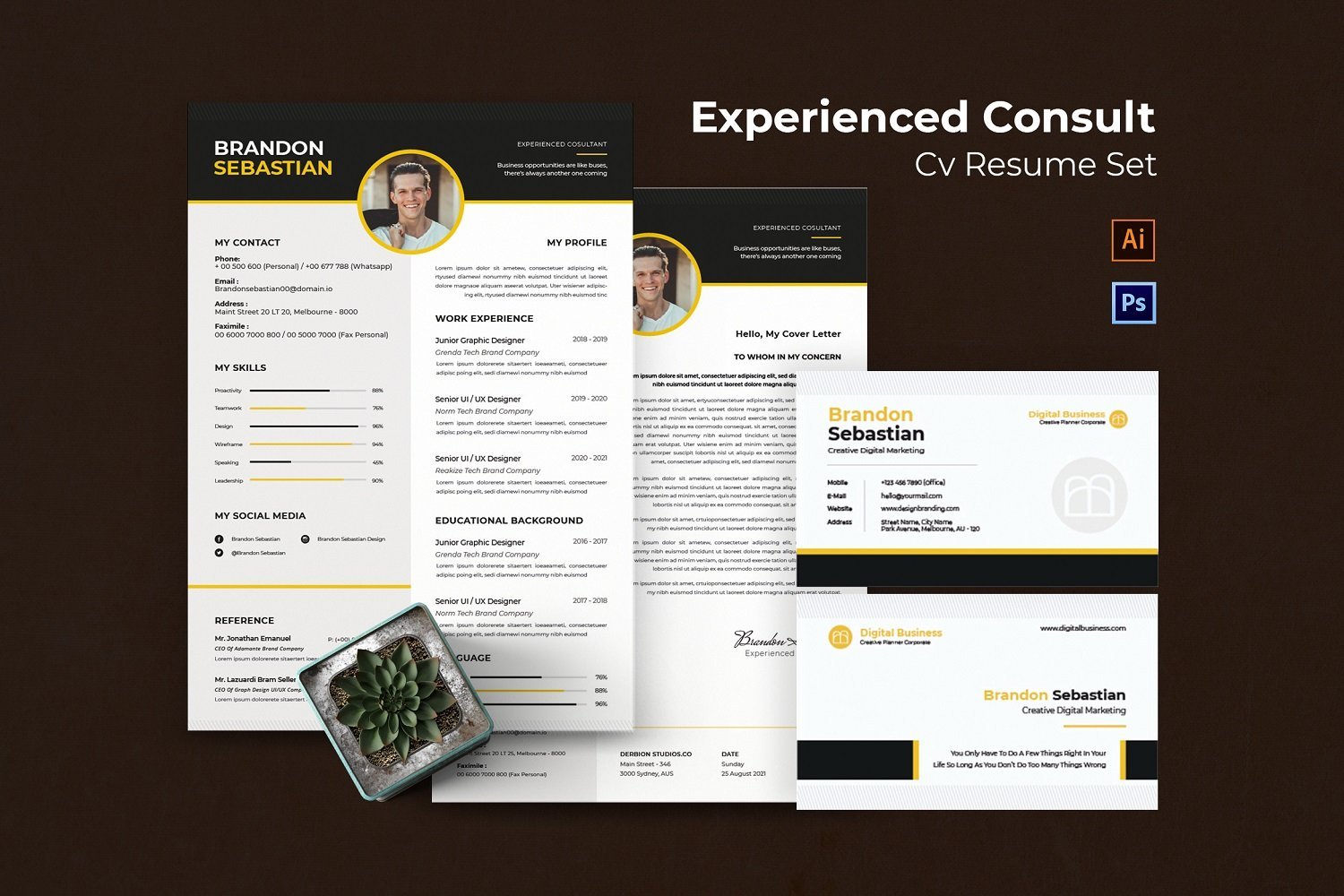 Template #208488 Work Business Webdesign Template - Logo template Preview