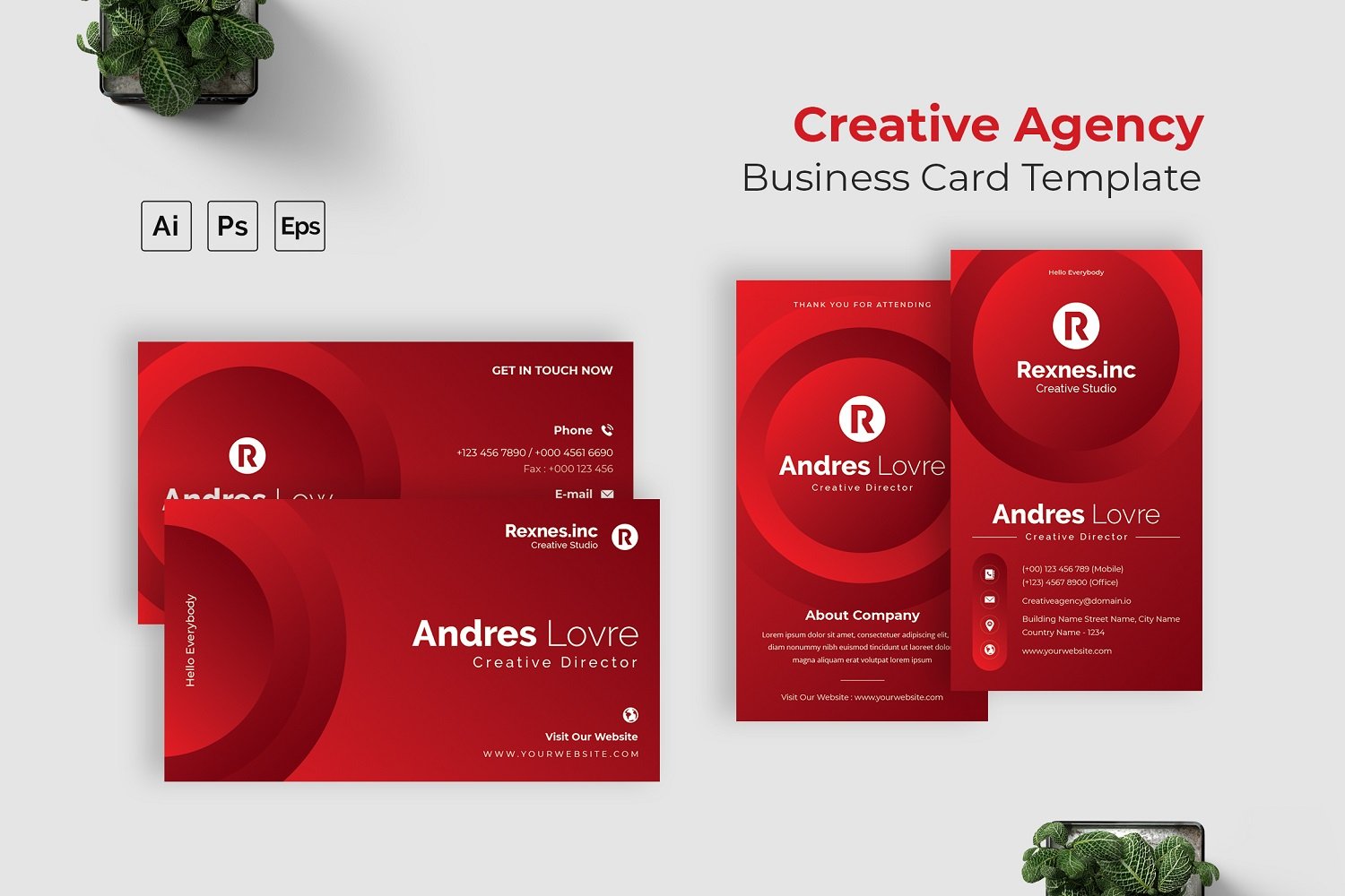 Template #208499 Business Print Webdesign Template - Logo template Preview