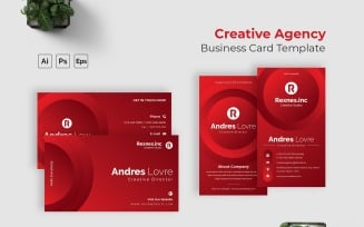 Creative Agency Business Card