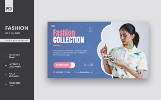 Fashion Collection Web Banner