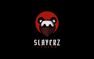 Panda Slayers Cartoon Logo
