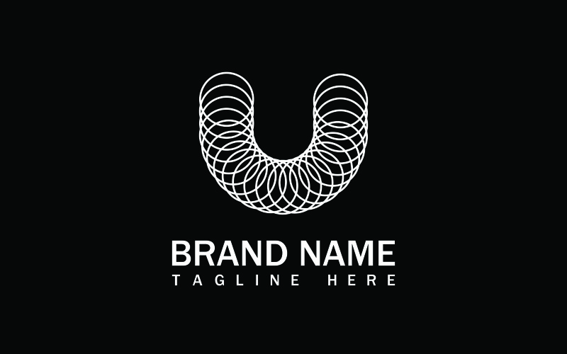 Unique - U Letter Logo Template