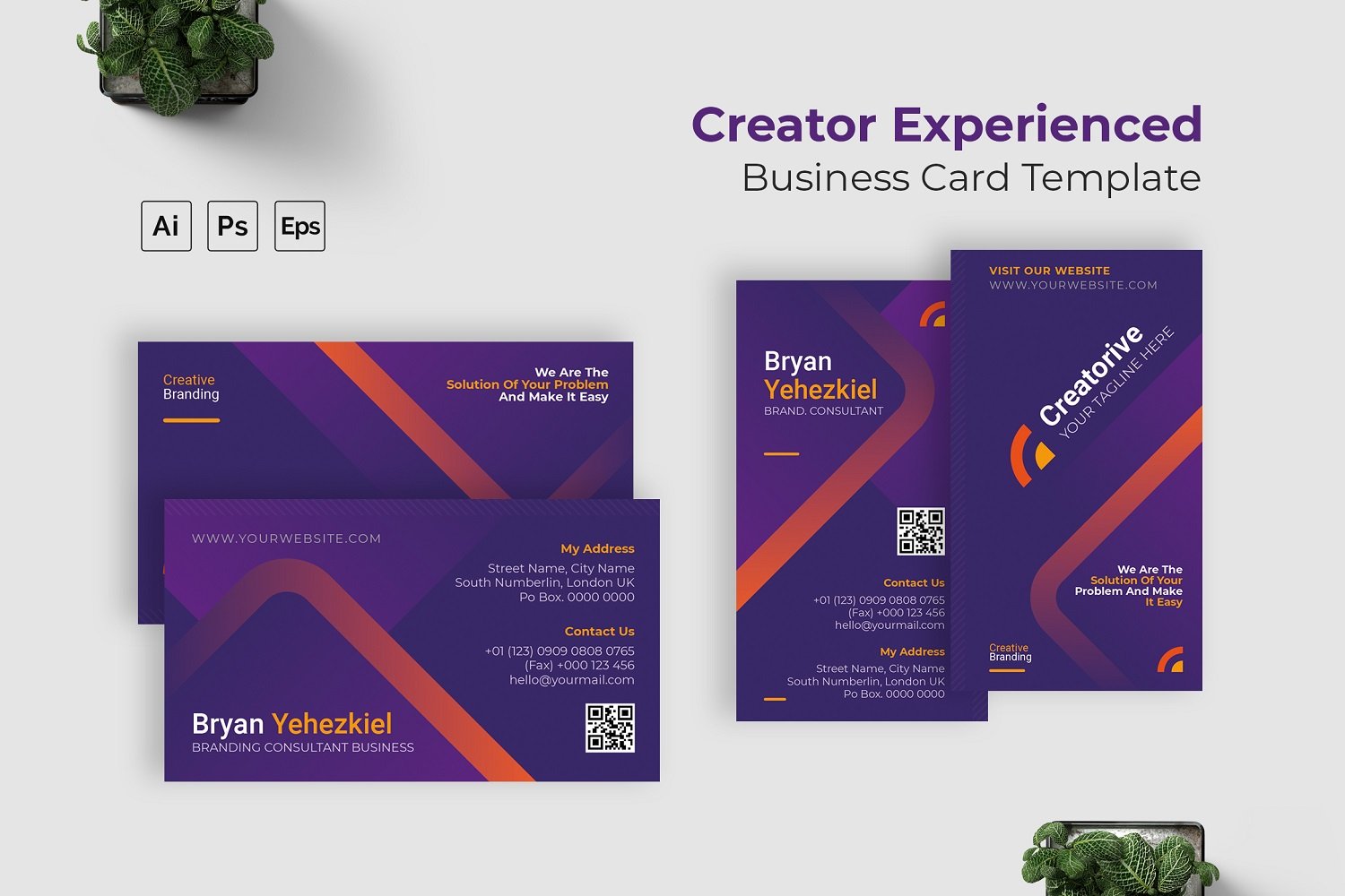 Kit Graphique #208500 Card Business Divers Modles Web - Logo template Preview