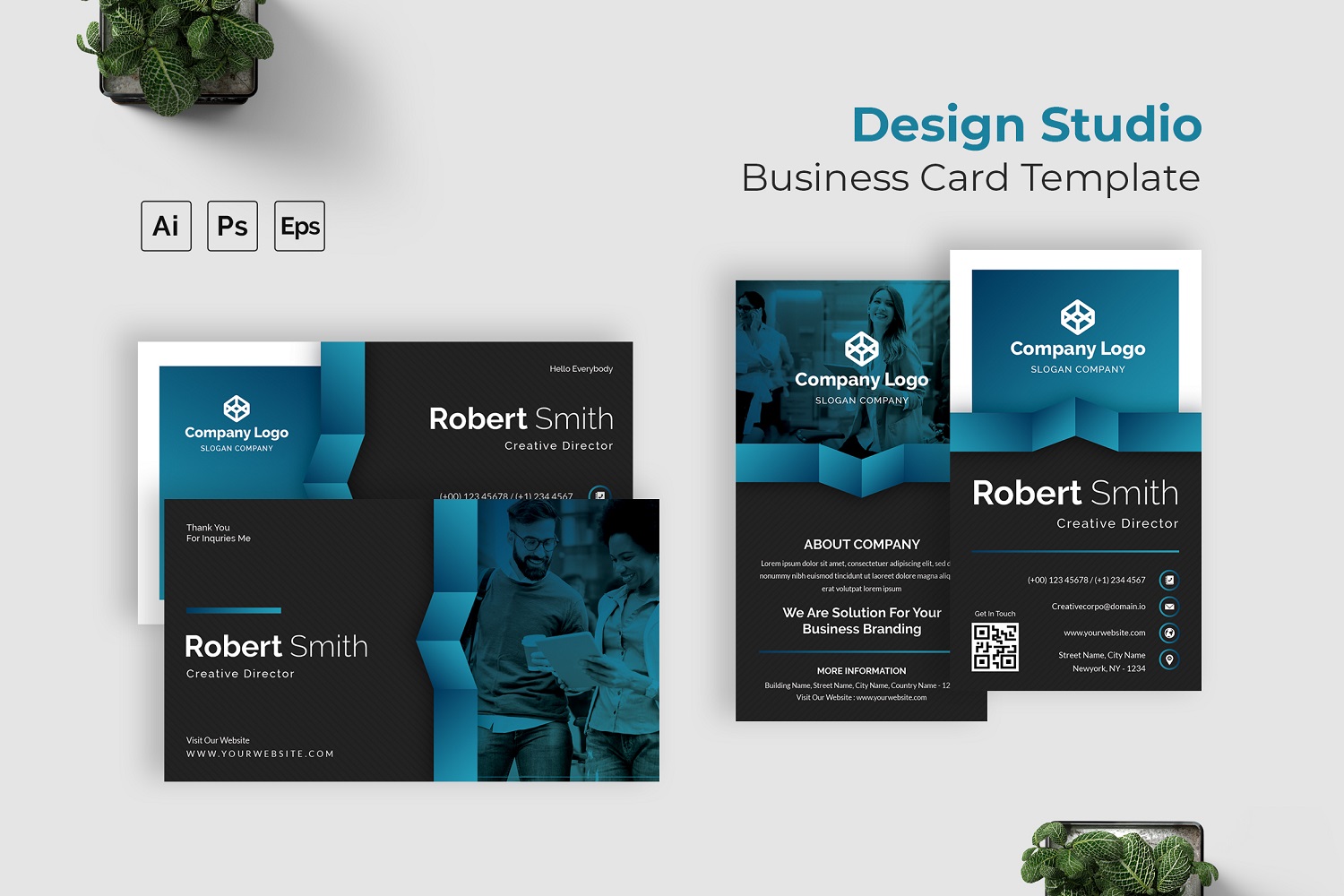 Template #208501 Business Print Webdesign Template - Logo template Preview