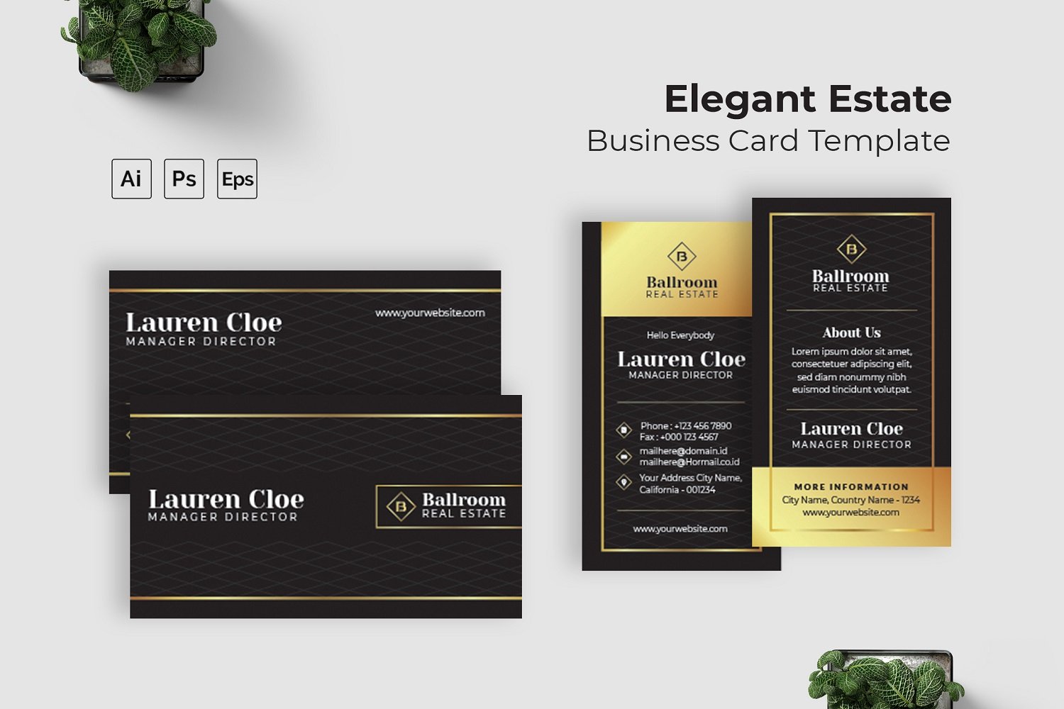 Kit Graphique #208505 Business Card Divers Modles Web - Logo template Preview