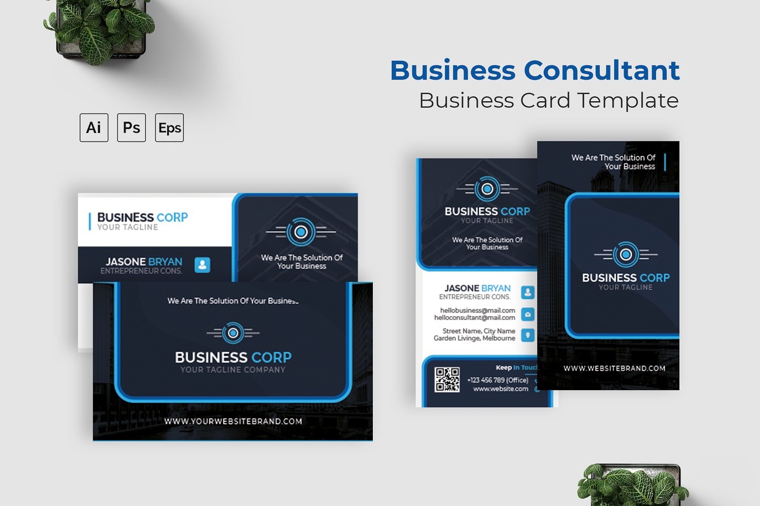 Kit Graphique #208506 Business Card Divers Modles Web - Logo template Preview