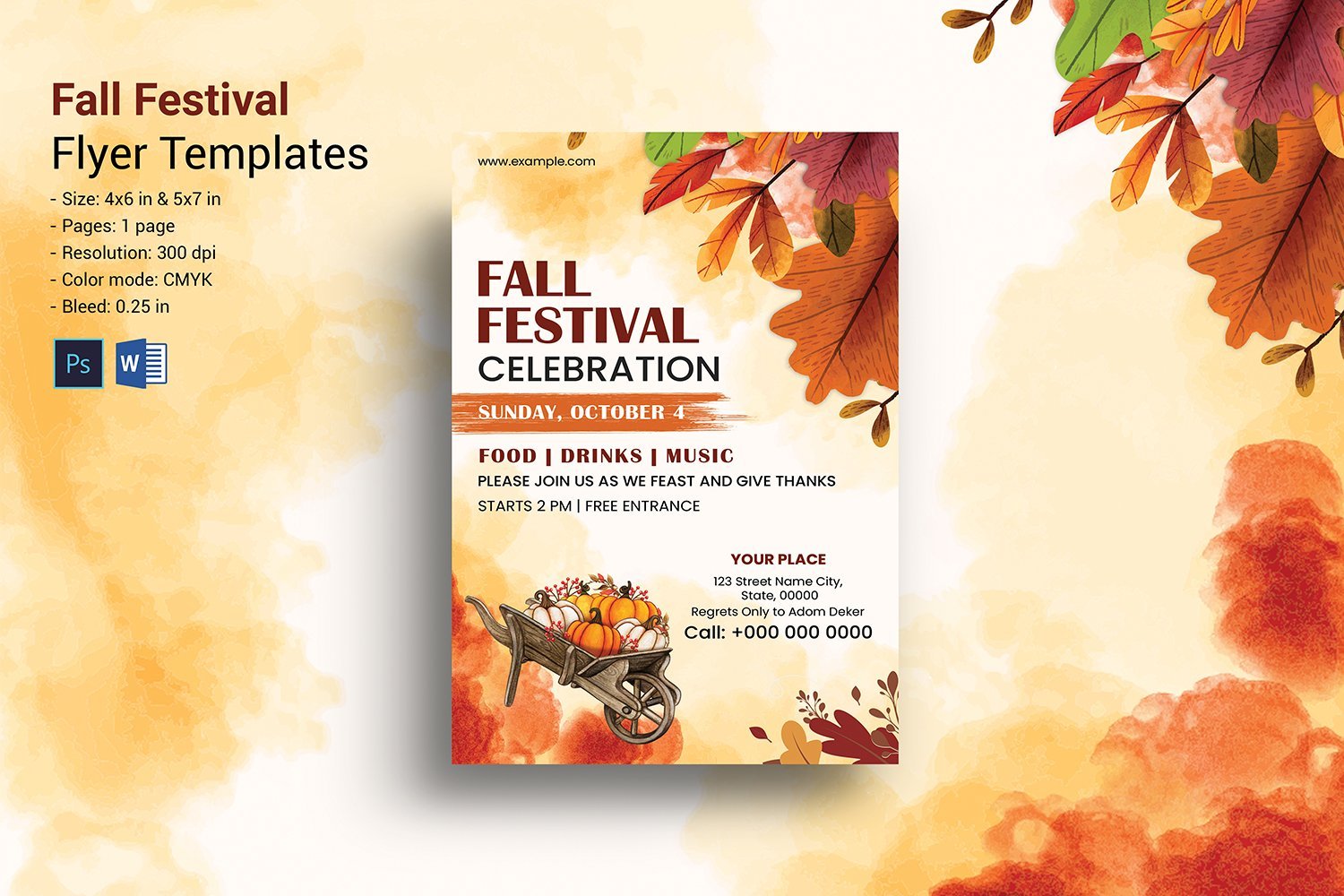 Kit Graphique #208525 Fall Festival Divers Modles Web - Logo template Preview