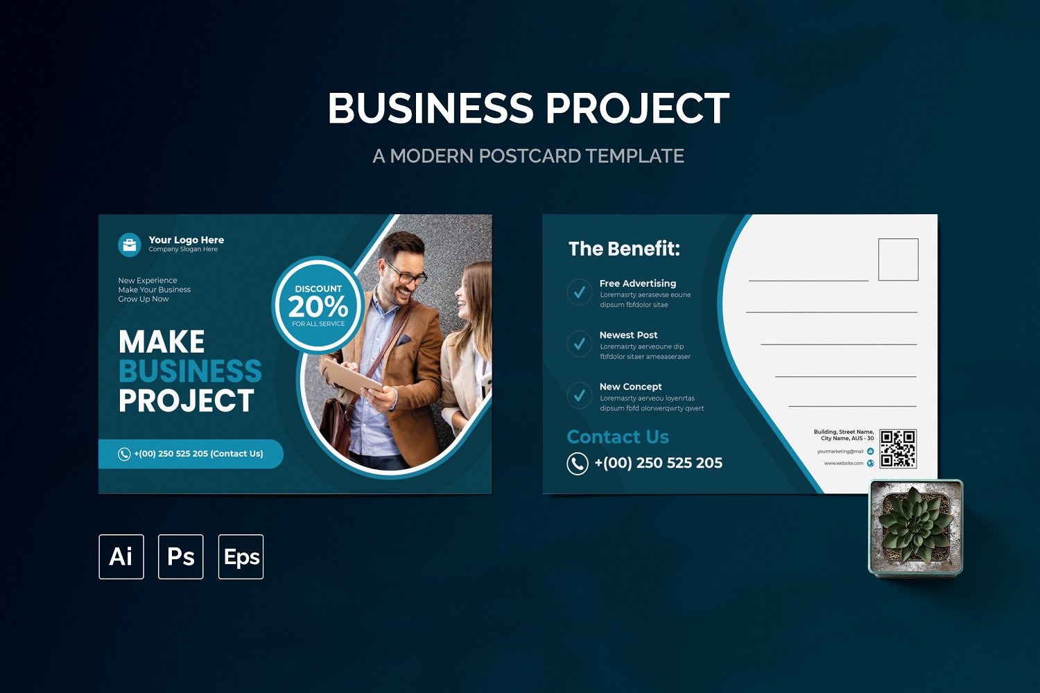 Template #208595 Print Template Webdesign Template - Logo template Preview