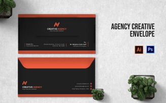 Agency Creative Envelope Template