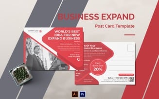 Business Expand Post Card