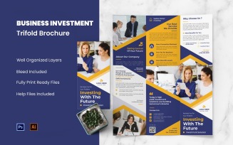 Business Investment Flyer Trifold