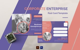 Corporate Enterprise Post Card