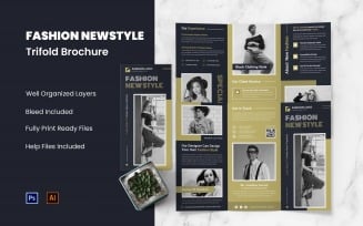 Fashion Newstyle Trifold Brochure