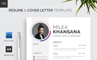 Resume & Cover Letter Template 1.38