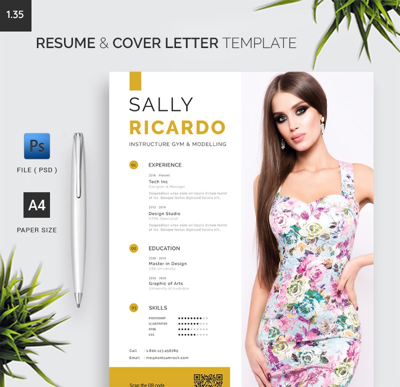 Template #208716 Cleancv Coverletter Webdesign Template - Logo template Preview