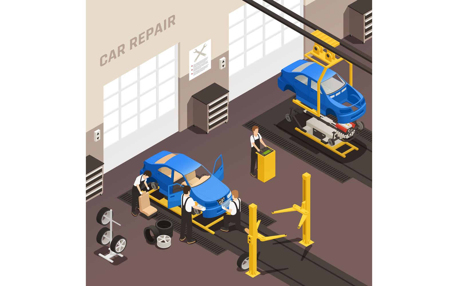 Kit Graphique #209058 Car Maintenance Divers Modles Web - Logo template Preview