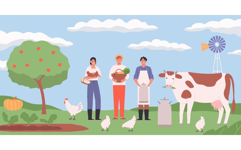 Agricultural Harvest 210370225 Vector Illustration Concept