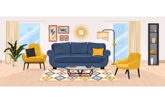Furniture Interior Illustration 210270509 Vector Illustration Concept