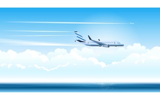 Air Plane Illustration 210351805 Vector Illustration Concept