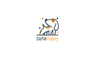 Creative Dog Logo Template